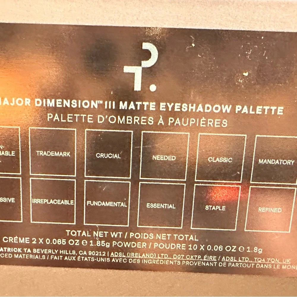 Patrick Ta Major Dimension III Tan Palette - Picture 5 of 5